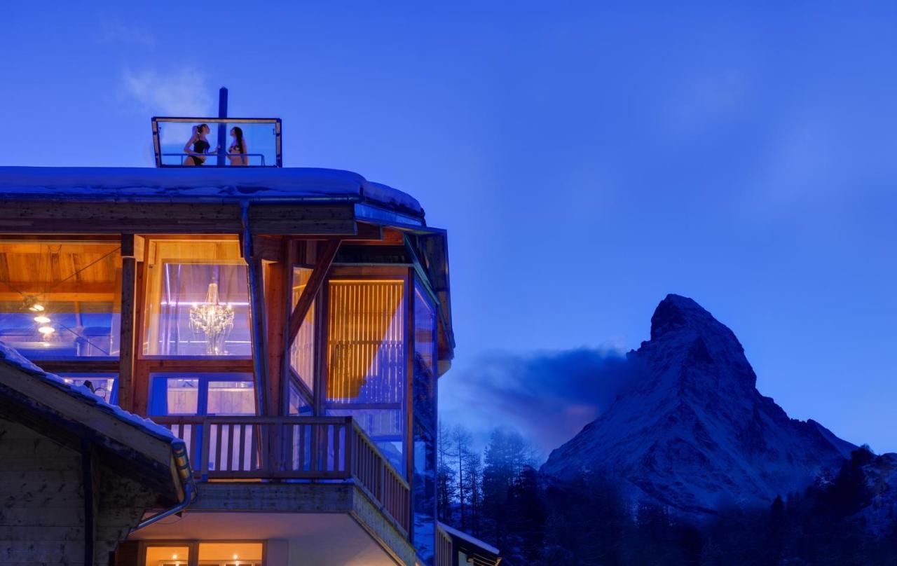 Backstage Hotel Chalet Rooms Zermatt Buitenkant foto