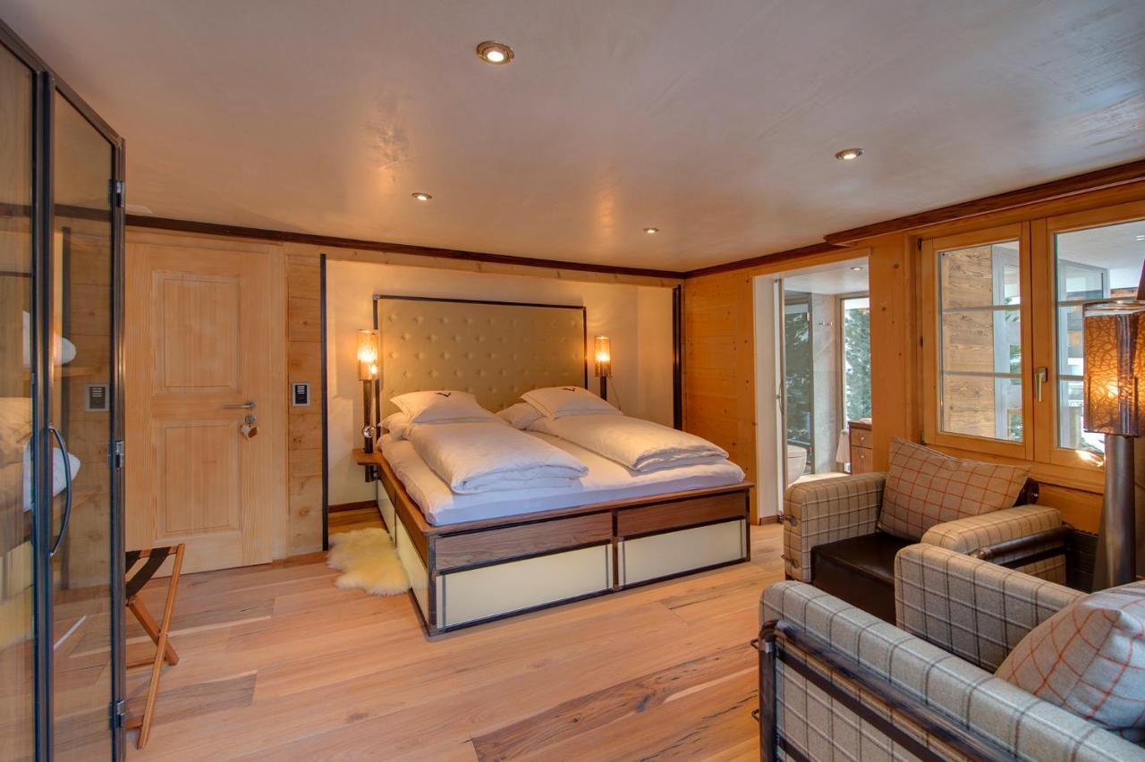 Backstage Hotel Chalet Rooms Zermatt Buitenkant foto